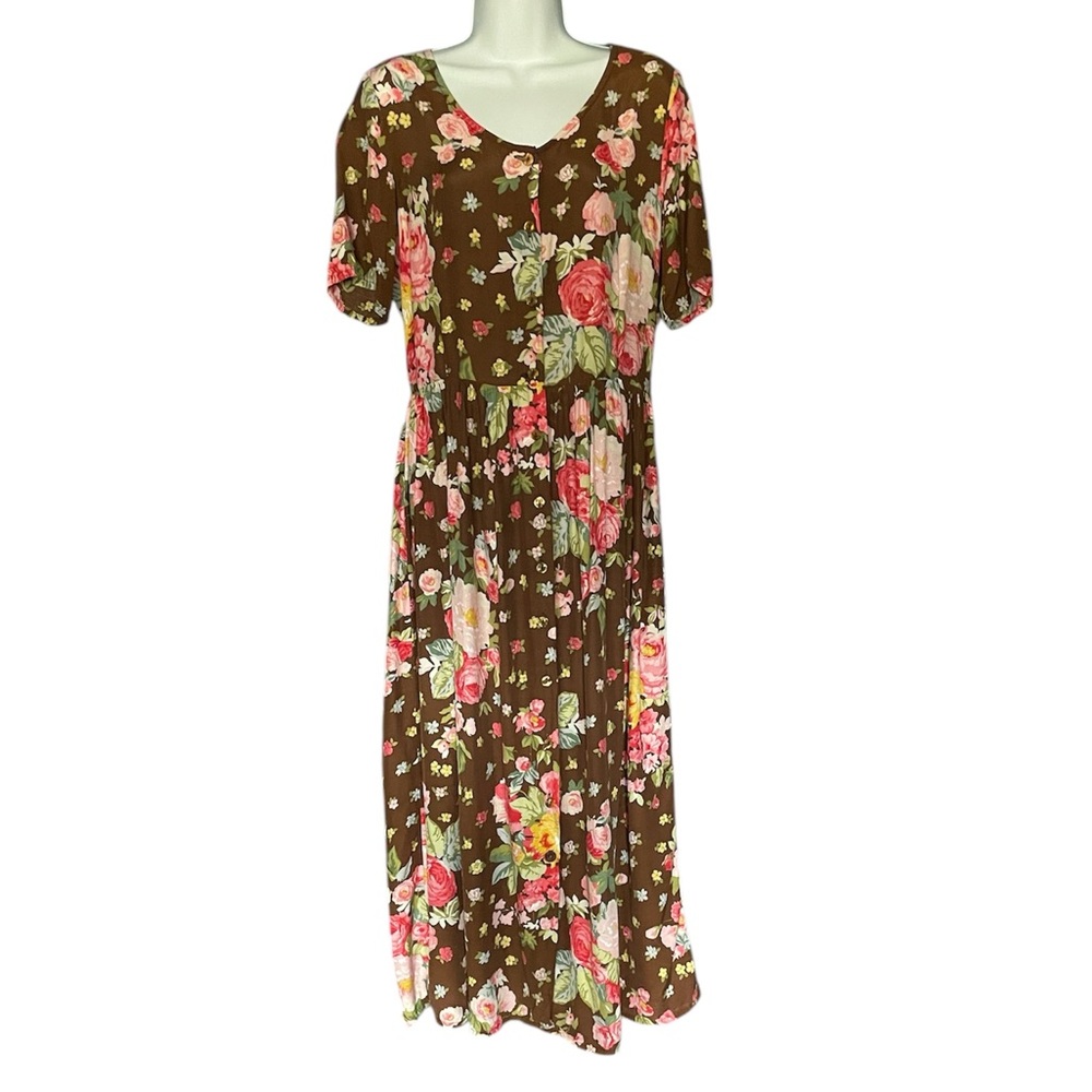 United Colors of Benetton vintage 90s summer cottagecore prairie dress